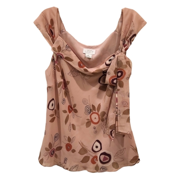 LOFT Tops - Ann Taylor LOFT Silk Tank Top, Size 10